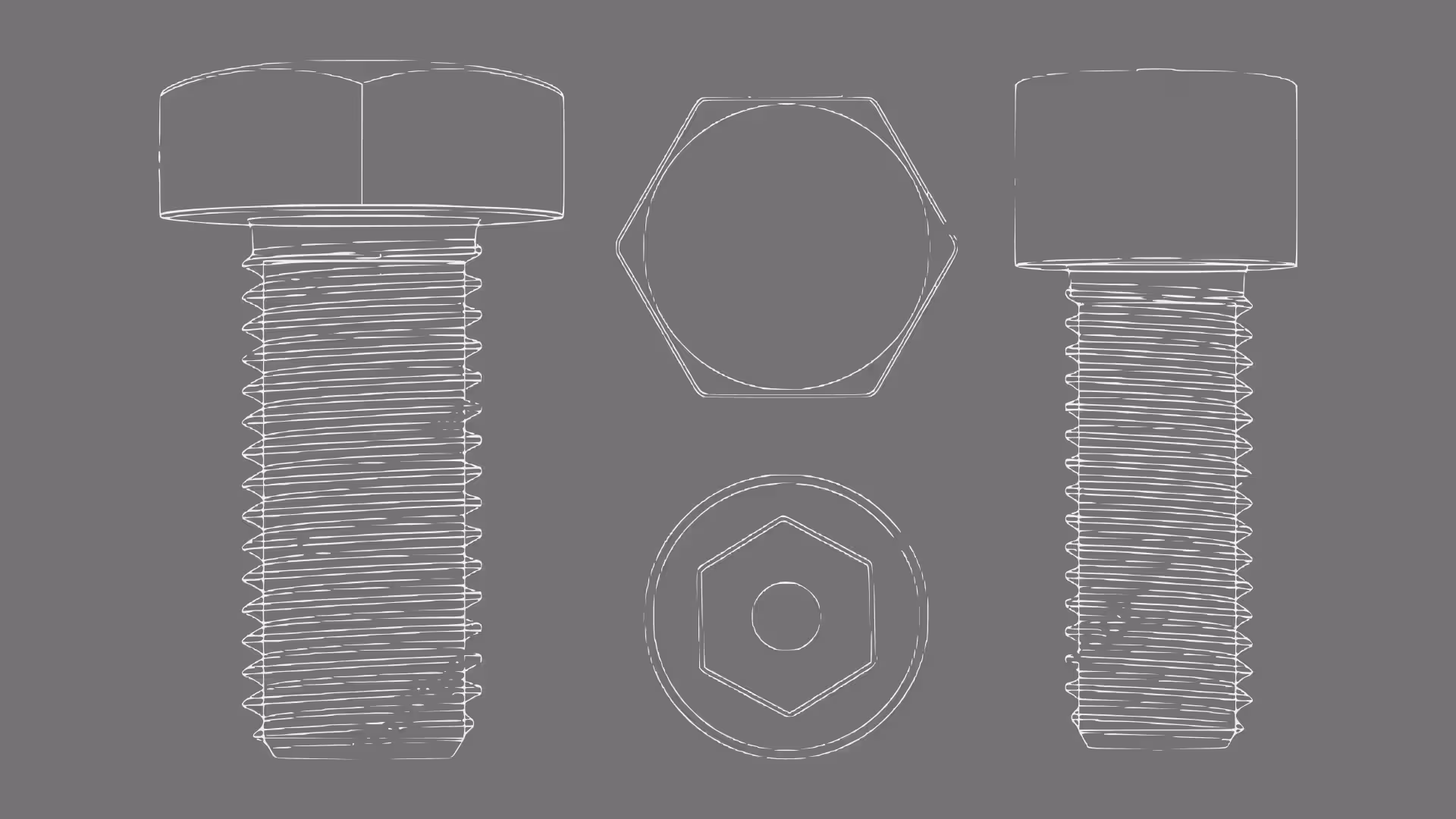 Schematic view of the extrusion heating zones.